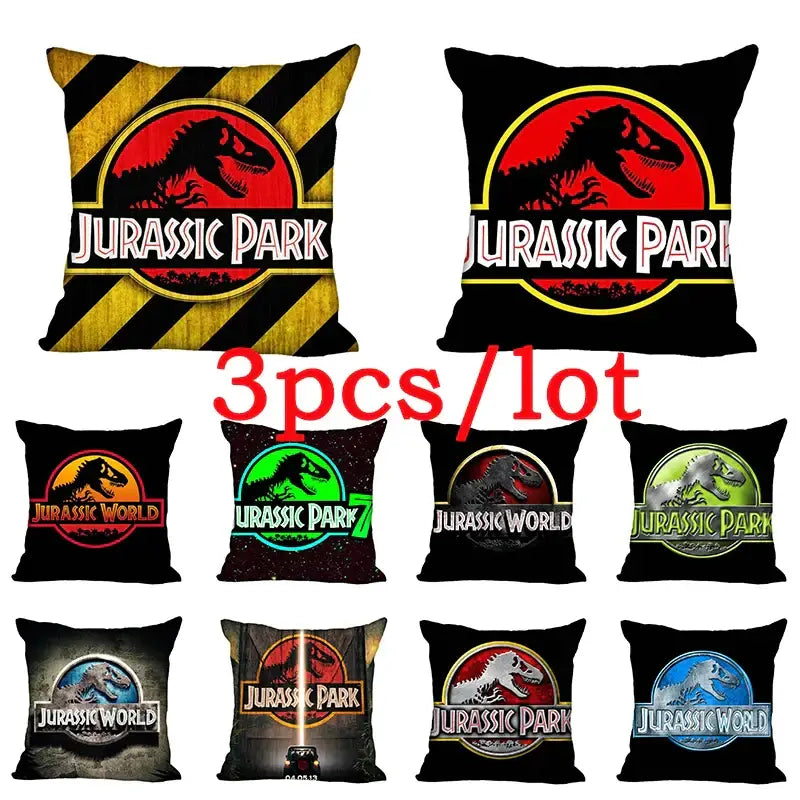 jurassic park dinosaur pillowcase set – living room decor
