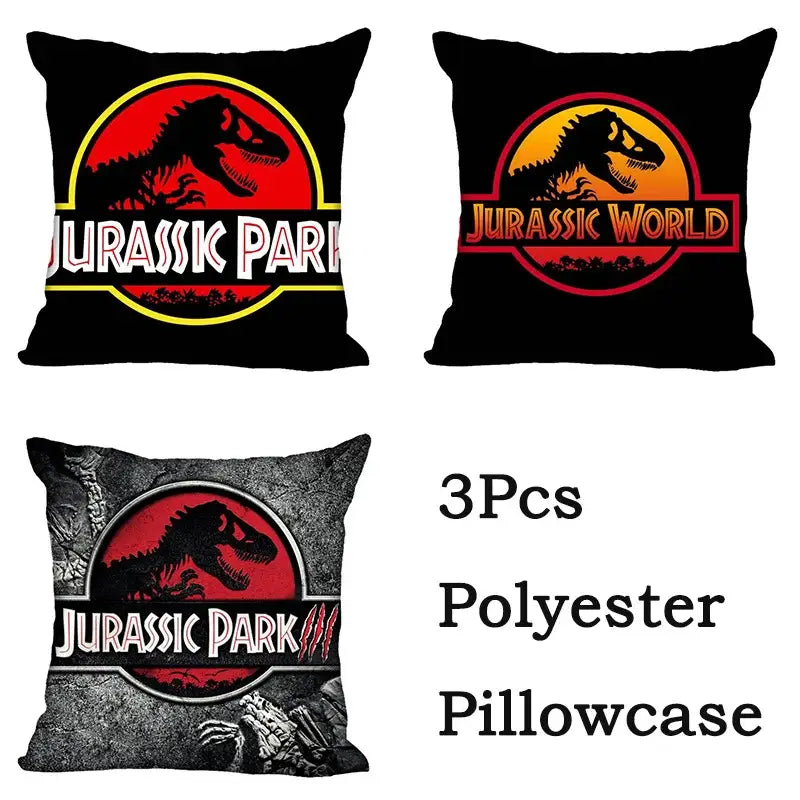 jurassic park dinosaur pillowcase set – living room decor