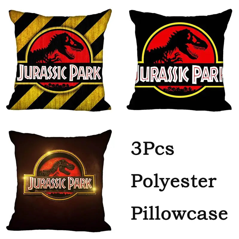 jurassic park dinosaur pillowcase set – living room decor