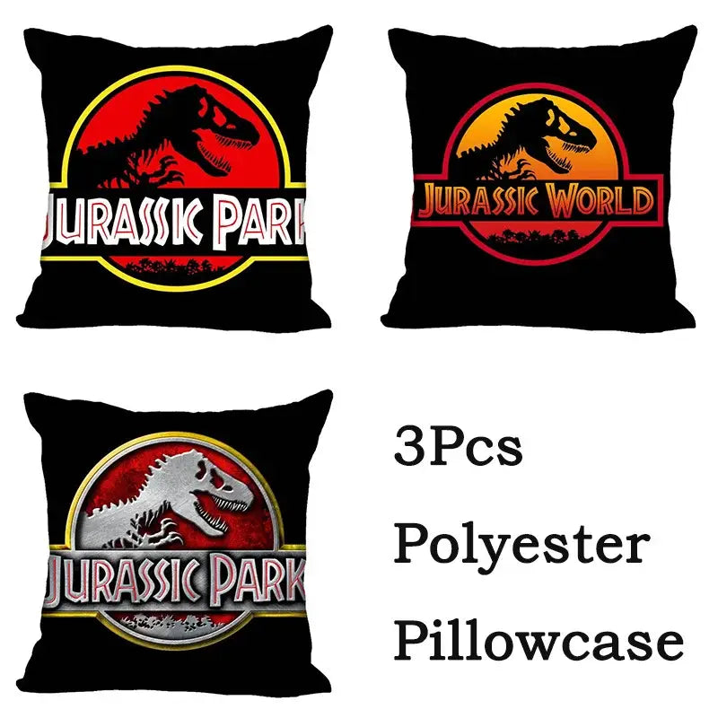 jurassic park dinosaur pillowcase set – living room decor