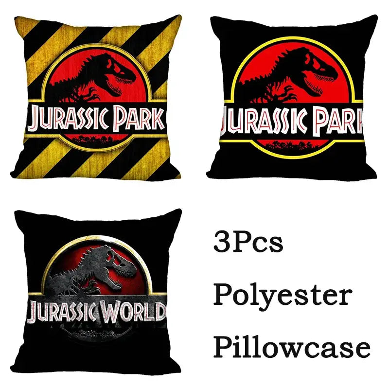jurassic park dinosaur pillowcase set – living room decor