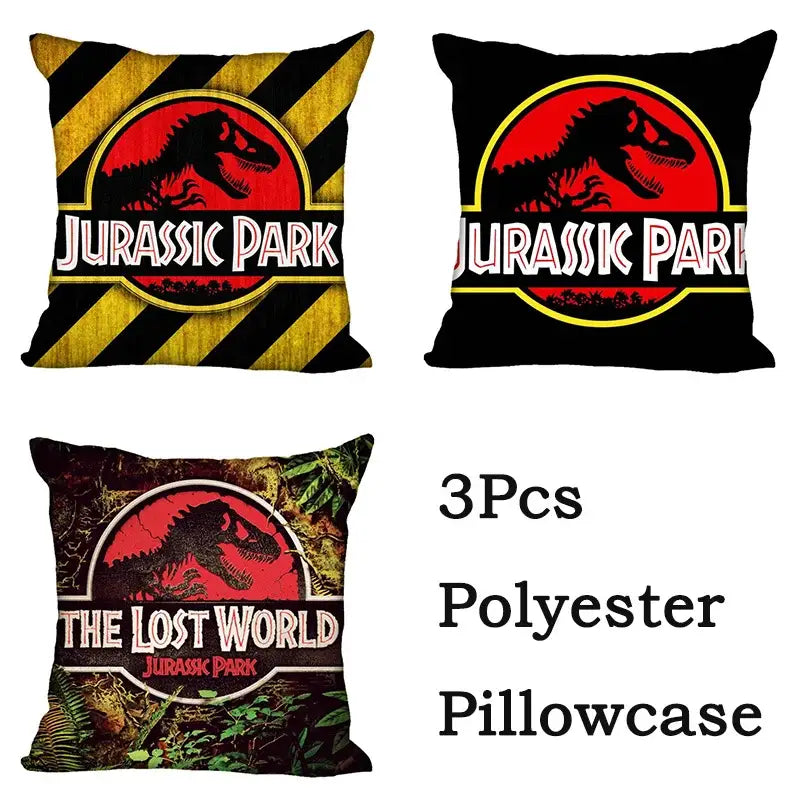 jurassic park dinosaur pillowcase set – living room decor