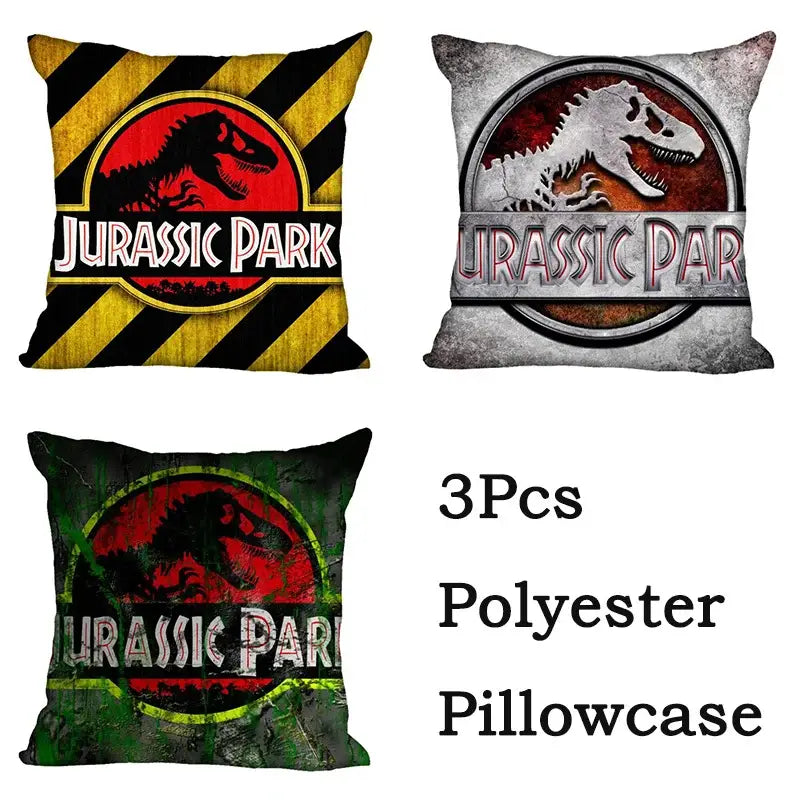 jurassic park dinosaur pillowcase set – living room decor