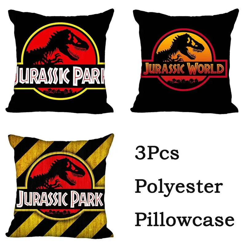 jurassic park dinosaur pillowcase set – living room decor