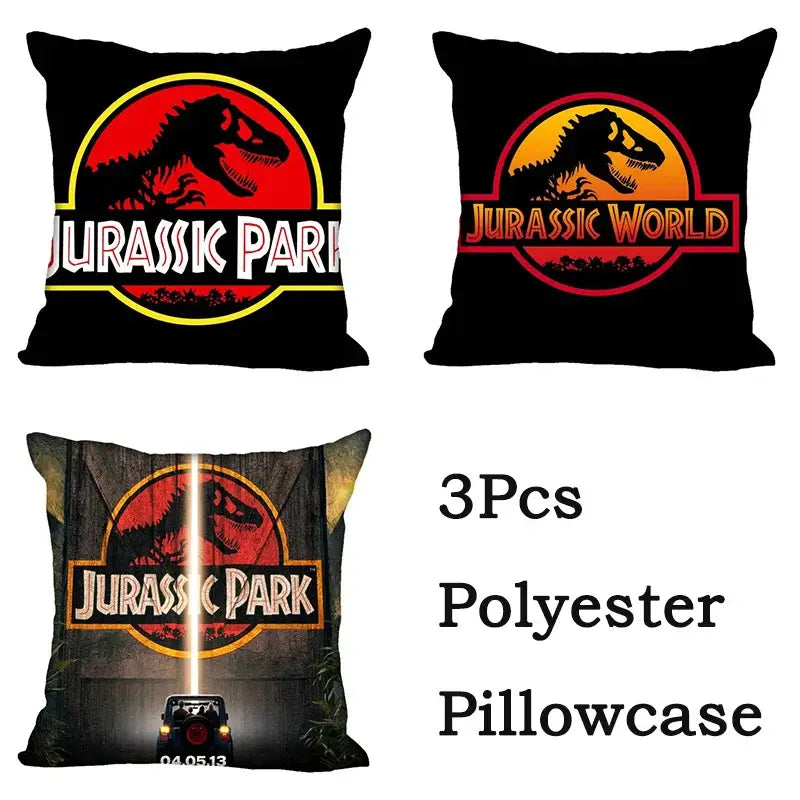jurassic park dinosaur pillowcase set – living room decor