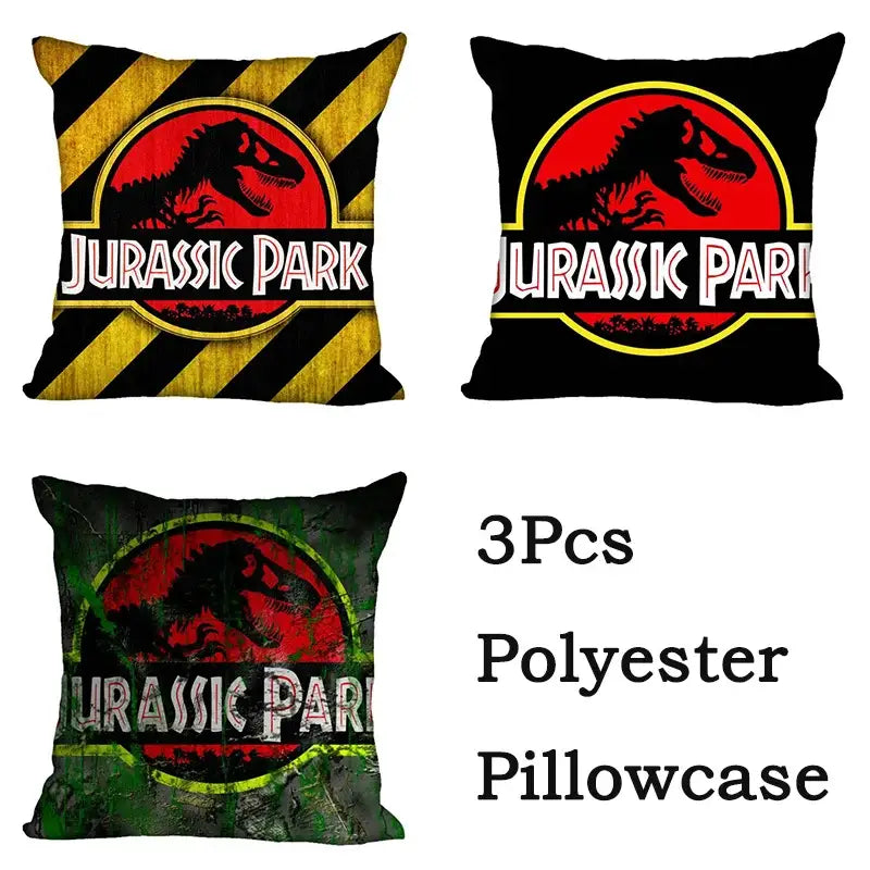jurassic park dinosaur pillowcase set – living room decor