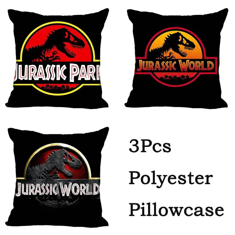 jurassic park dinosaur pillowcase set – living room decor
