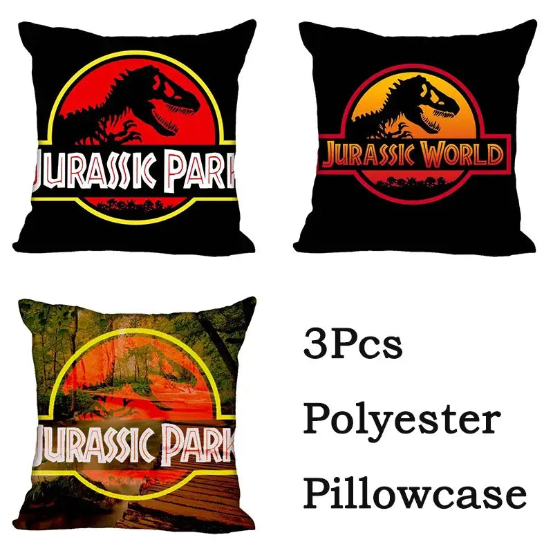 jurassic park dinosaur pillowcase set – living room decor