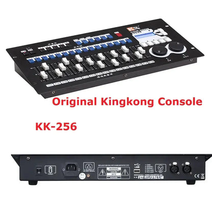 king kong black & blue lighting console for event room