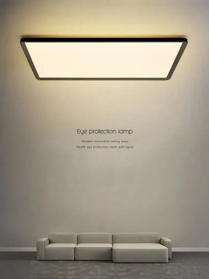 Modern minimalist black led ceiling lights for living room