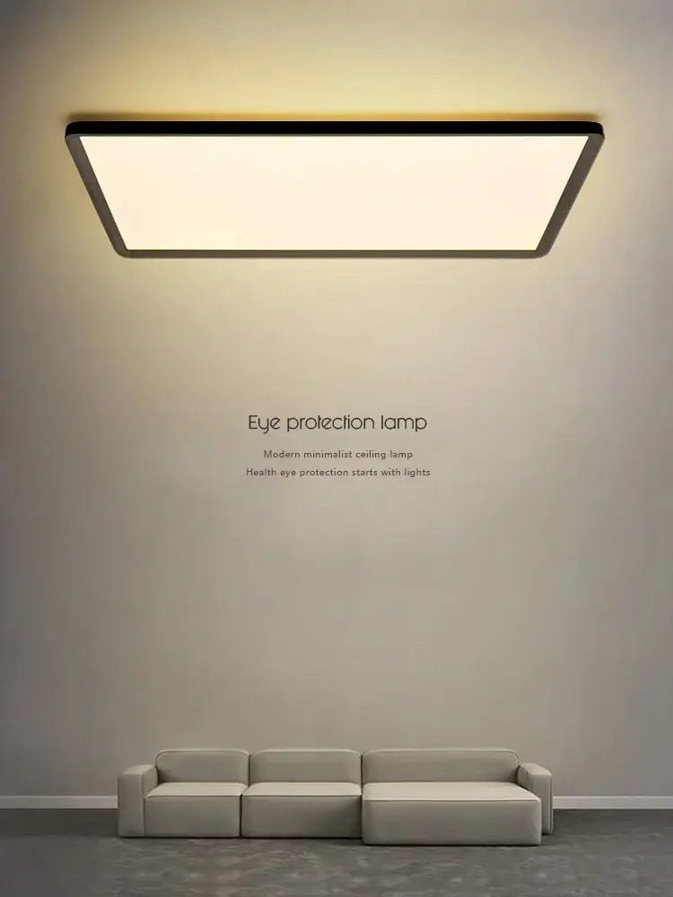 Modern minimalist black led ceiling lights for living room