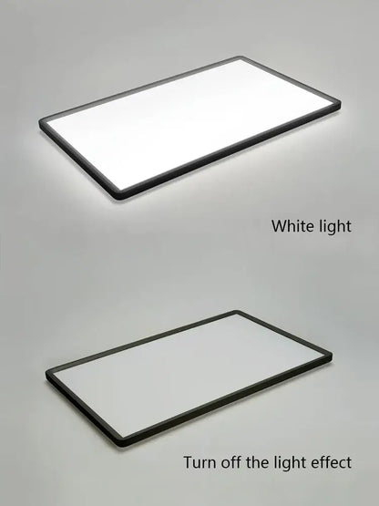 Modern minimalist black led ceiling lights for living room