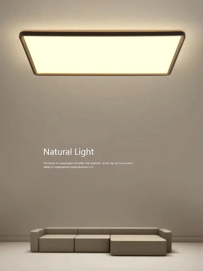 Modern minimalist black led ceiling lights for living room