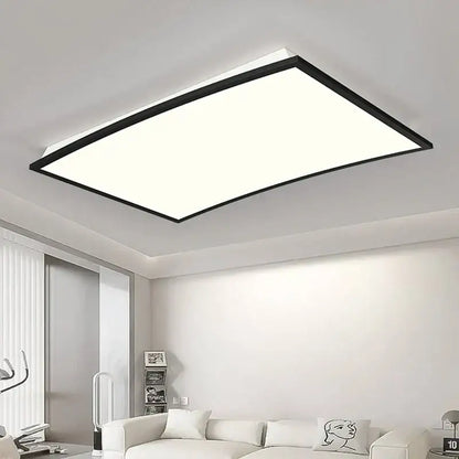 Modern minimalist black led ceiling lights for bedroom