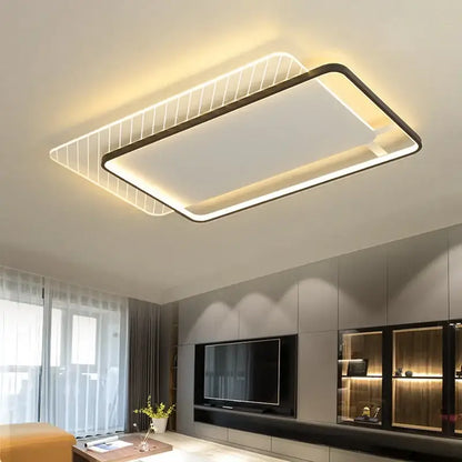 Modern minimalist gold led ceiling lights for bedroom living room
