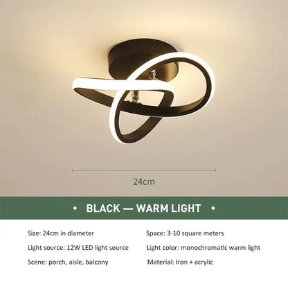 DecorBites™ LED Ceiling Lights - Modern Minimalist Lamps for Living Room Balcony Staircase
