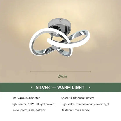 DecorBites™ LED Ceiling Lights - Modern Minimalist Lamps for Living Room Balcony Staircase