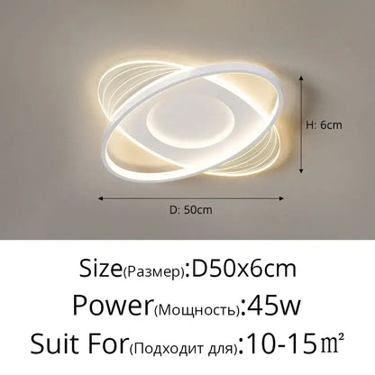 DecorBites™ LED Ceiling Lights Techo for Living Room Study Dining Kitchen Decor