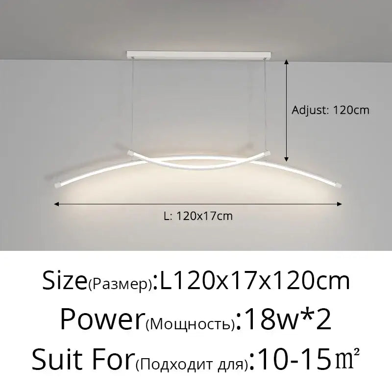 Modern white & gold square led ceiling lights for living room