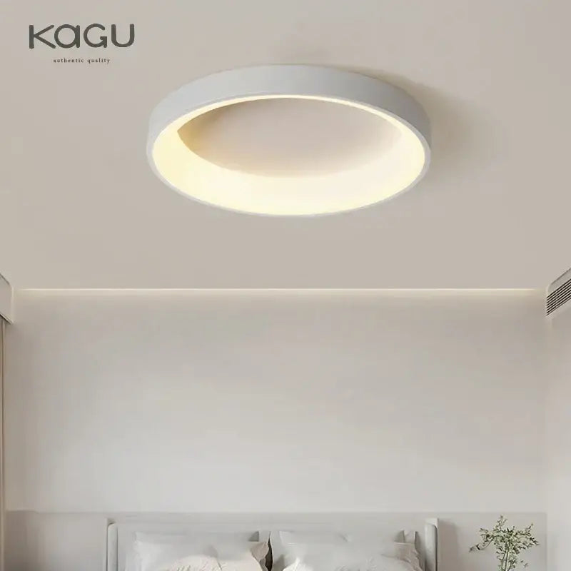 Modern minimalist white & grey led ceiling lights for living room