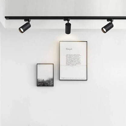 Modern black & white led ceiling spotlight living room track light