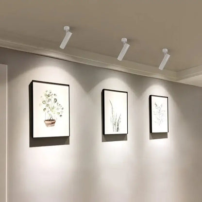 Modern white led ceiling spotlights living room track lighting