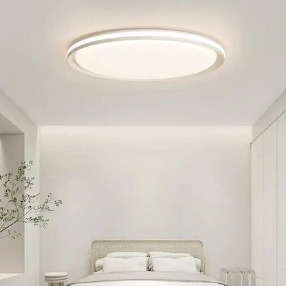 Modern white rectangular led chandelier for living room soft light