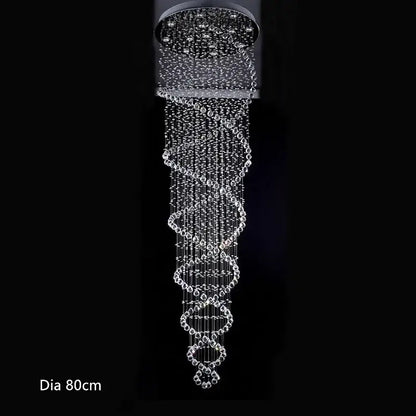 DecorBites™ LED Chandelier for Bedroom Staircase Home Decor Luxury Hotel Lighting