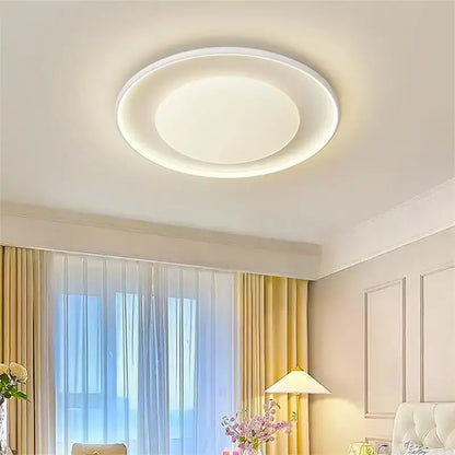 Modern minimalist white led chandelier kitchen island lighting