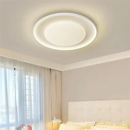 Modern minimalist white led chandelier kitchen island lighting