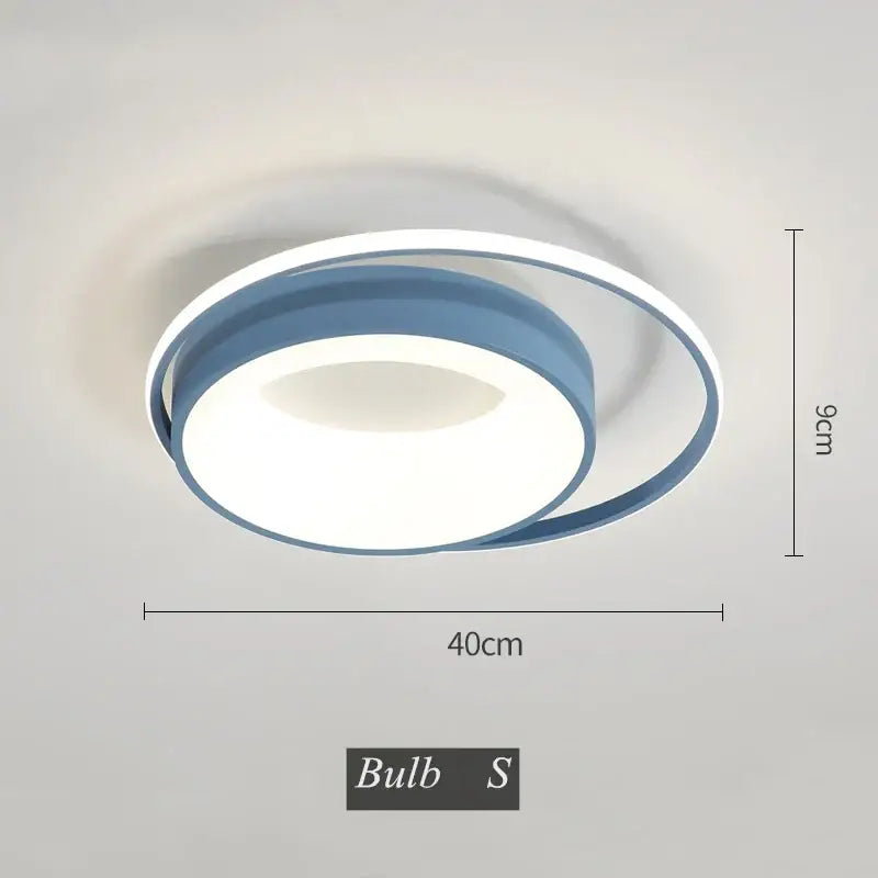 Modern black & white led chandelier light for living room