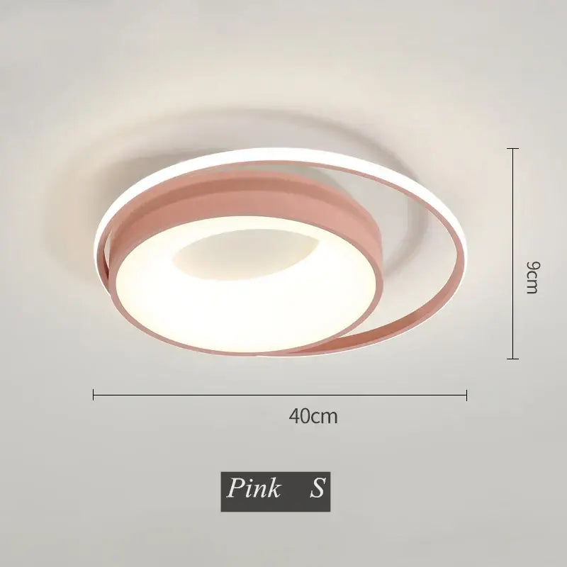 Modern black & white led chandelier light for living room