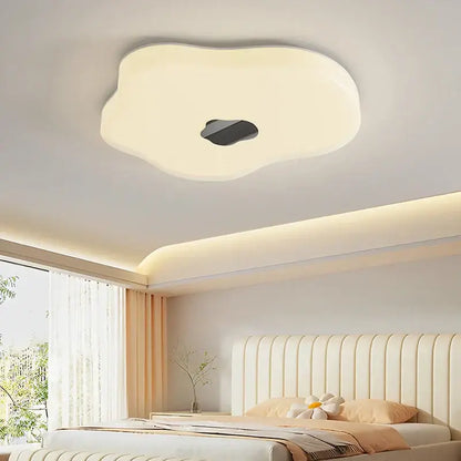 Modern minimalist off-white led chandelier living room light