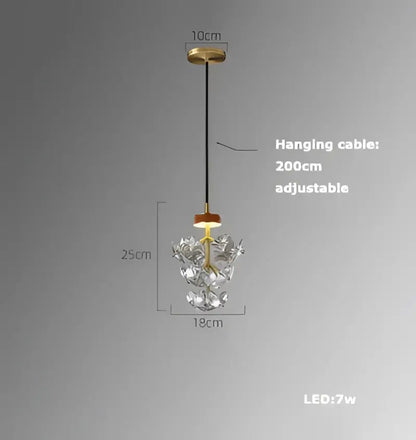Modern gold and black led chandelier lighting for dining room