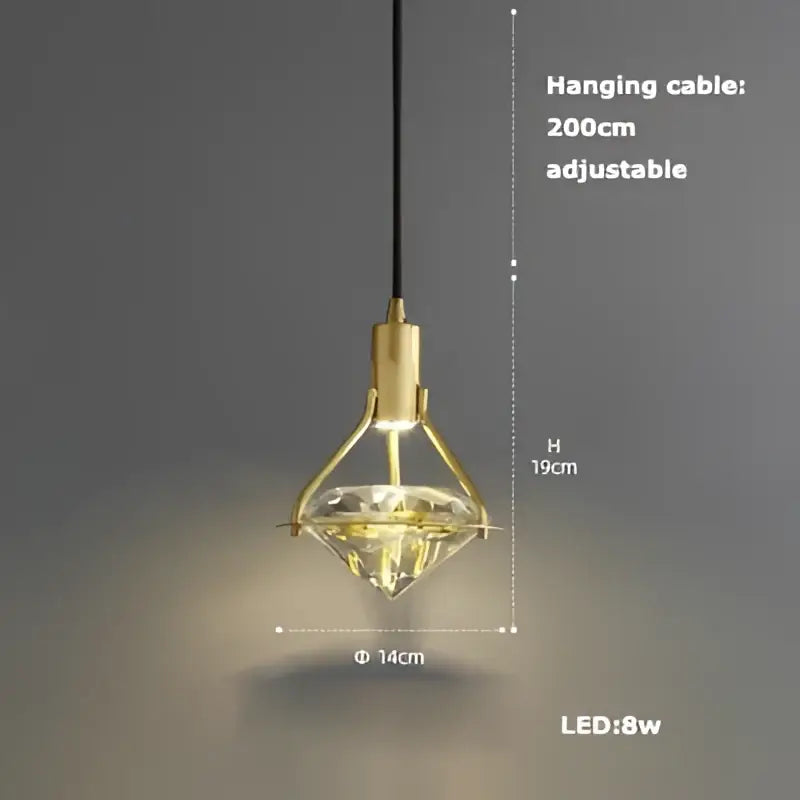 Modern gold and black led chandelier lighting for dining room