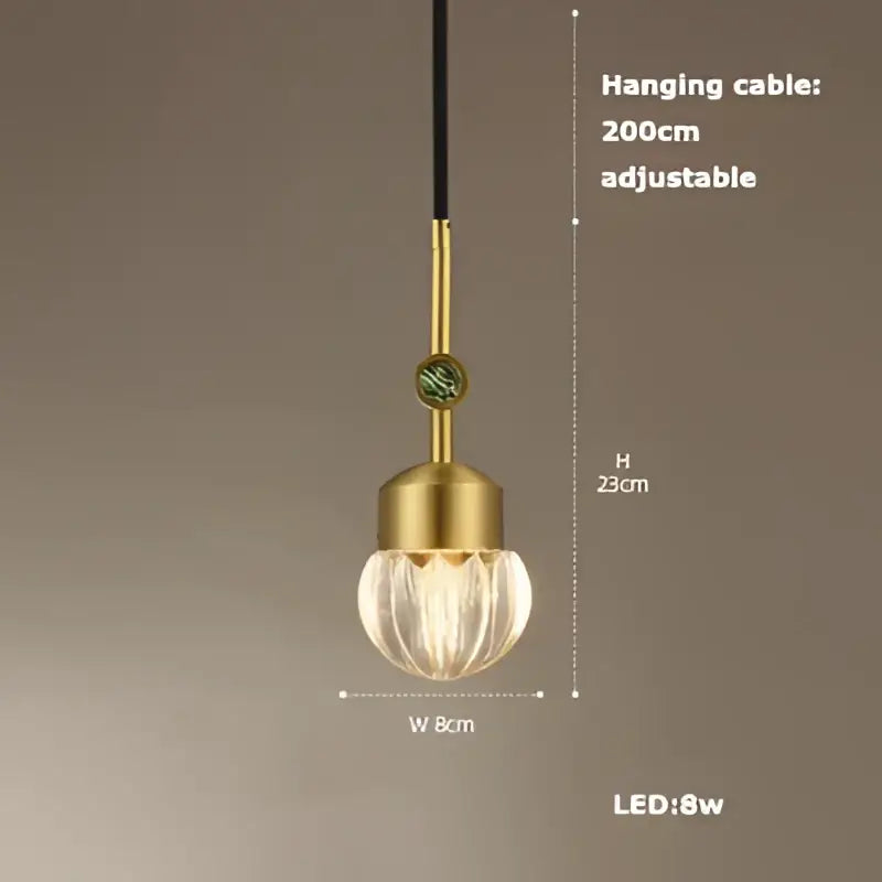 Modern gold and black led chandelier lighting for dining room