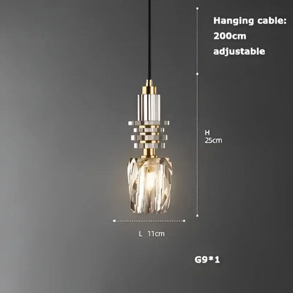Modern gold and black led chandelier lighting for dining room