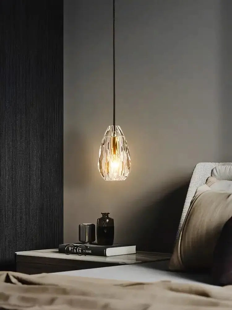 Modern gold and black led chandelier lighting for dining room