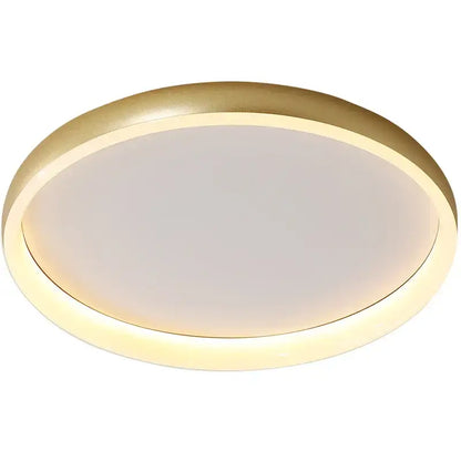 Modern minimalist gold led chandelier for living room