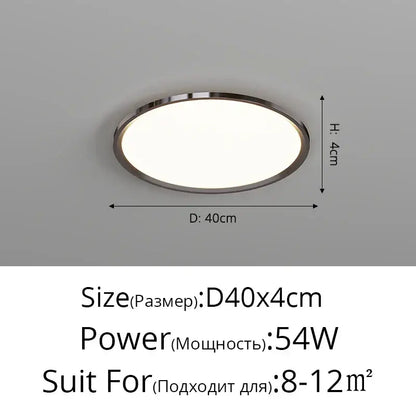 Modern chrome three circle led chandelier living room light