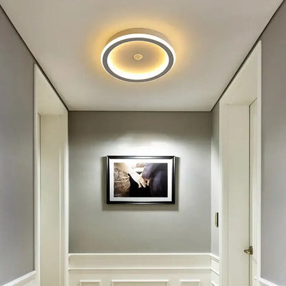 Modern black & gold led chandelier for living room