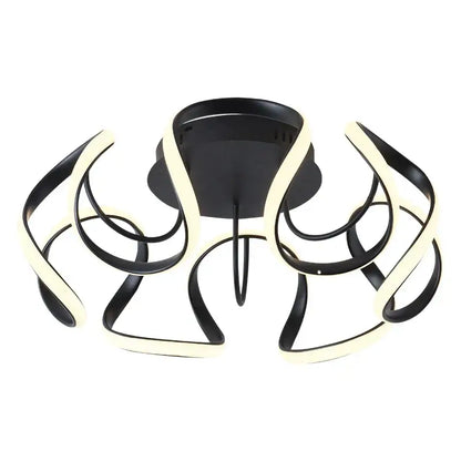 Modern gold decorbites led chandelier for living room