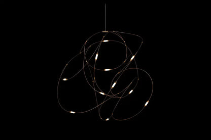 Modern minimal design led firefly chandelier kitchen pendant light