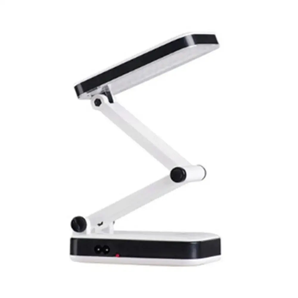 Modern white & black folding desk lamp for bedroom reading