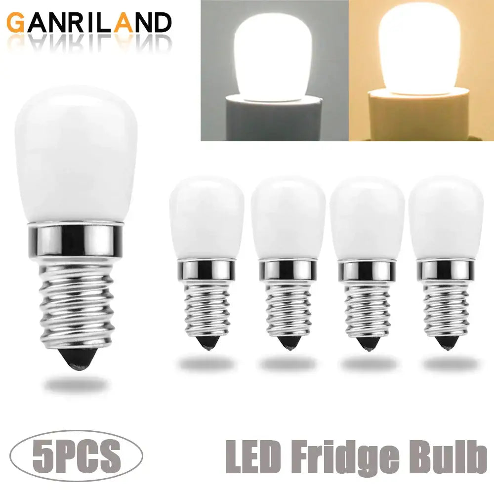led fridge bulb white & warm e14 kitchen light