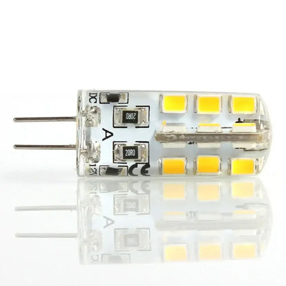 Clear glass g4 led 12v 220v spotlight kitchen bulb