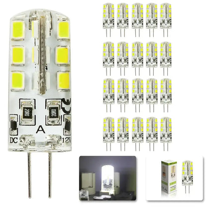 Clear glass g4 led 12v 220v spotlight kitchen bulb