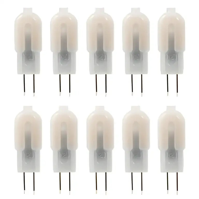 Clear glass led g4 bulb 2w 220v kitchen lightbulb ten pack