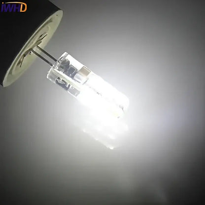 Clear glass 12v bi-pin led g4 bulb for living room chandeliers