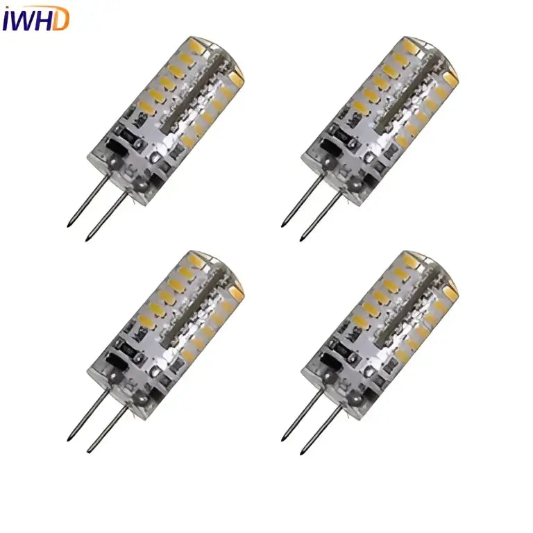 Clear glass 12v bi-pin led g4 bulb for living room chandeliers
